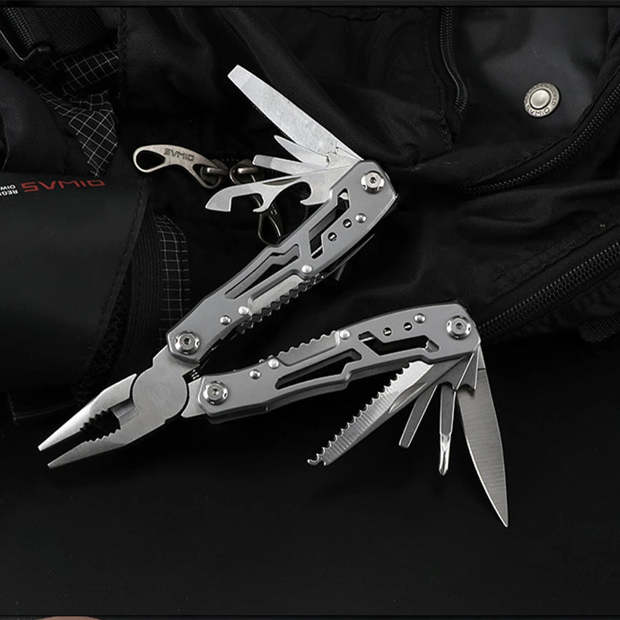 Camping Multitool Edelstahl Klappmesser mit Zangenfunktion – clever-campen Ansicht 6