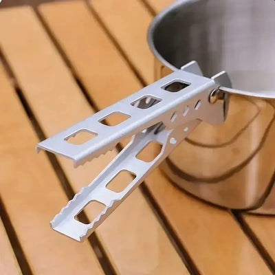 Aluminium Anti-Hot Clip für Camping-Kochgeschirr – clever-campen Ansicht 2