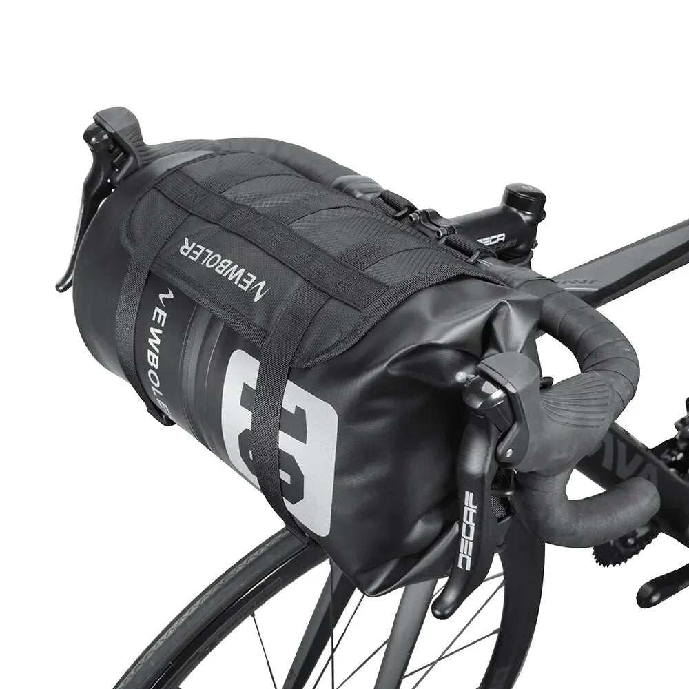 Wasserdichte Fahrradtasche für Lenker & Rahmen – clever-campen Ansicht 2
