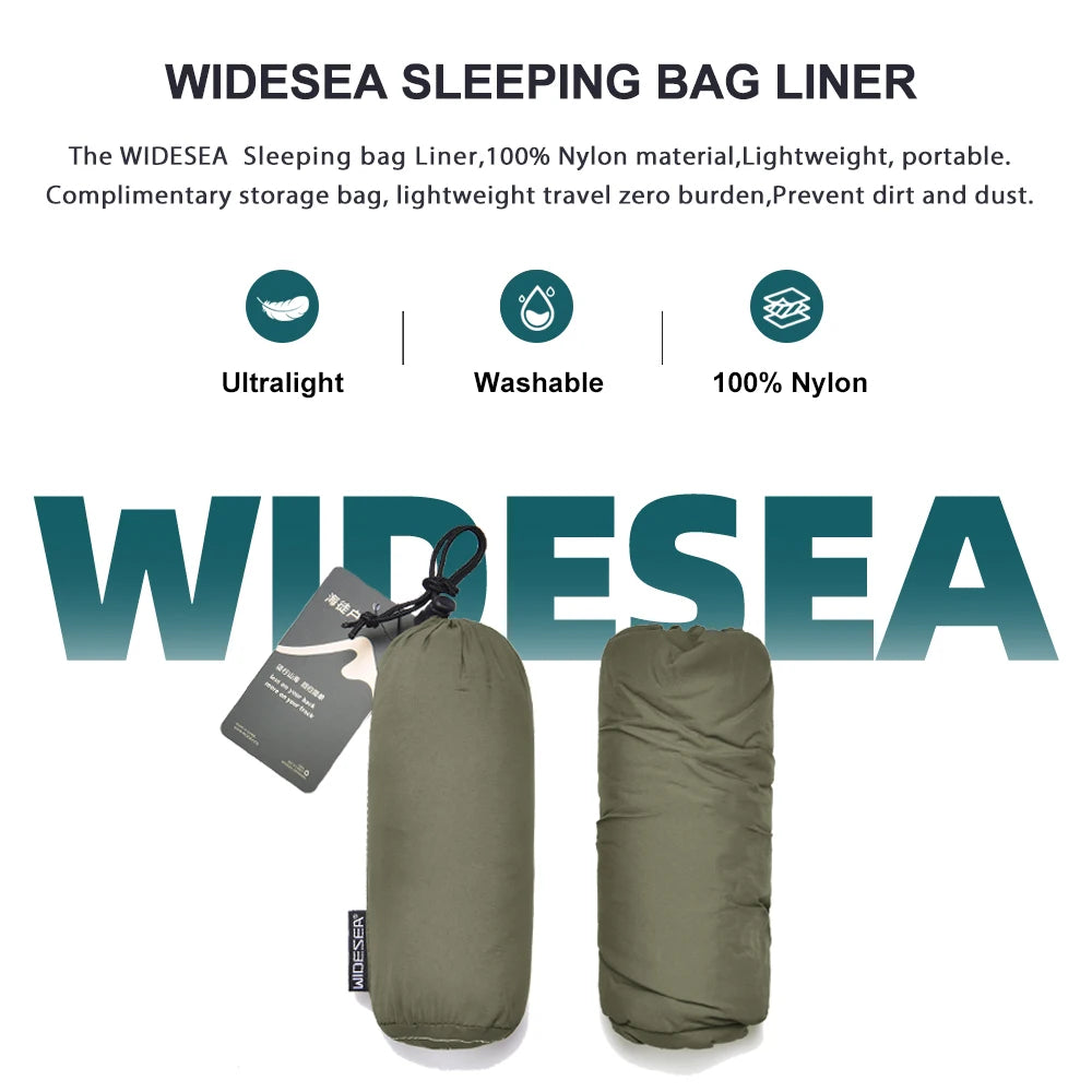 Ultraleichter Mumien-Schlafsack-Inlett für Camping & Outdoor – clever-campen Ansicht 4