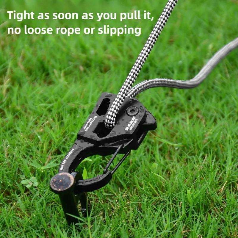 Aluminium Zeltseil-Spanner rostfrei und belastbar – clever-campen Ansicht 3