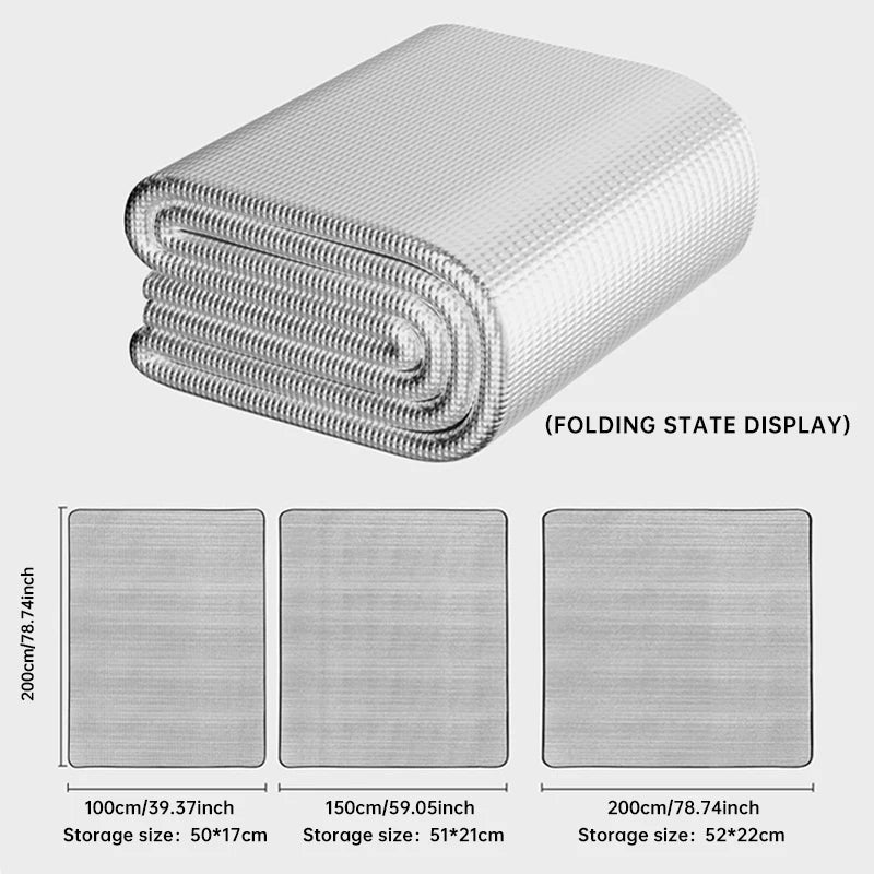 Isomatte aus Schaumfolie - Campingmat – clever-campen Ansicht 6