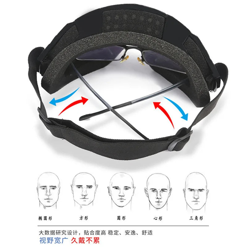 Unisex Ski- und Snowboardbrille mit UV-Schutz – clever-campen Ansicht 4