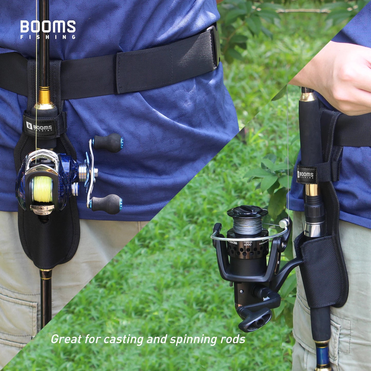 Booms Fishing P04 Angelrutenhalter Nylon Tasche – clever-campen Ansicht 3