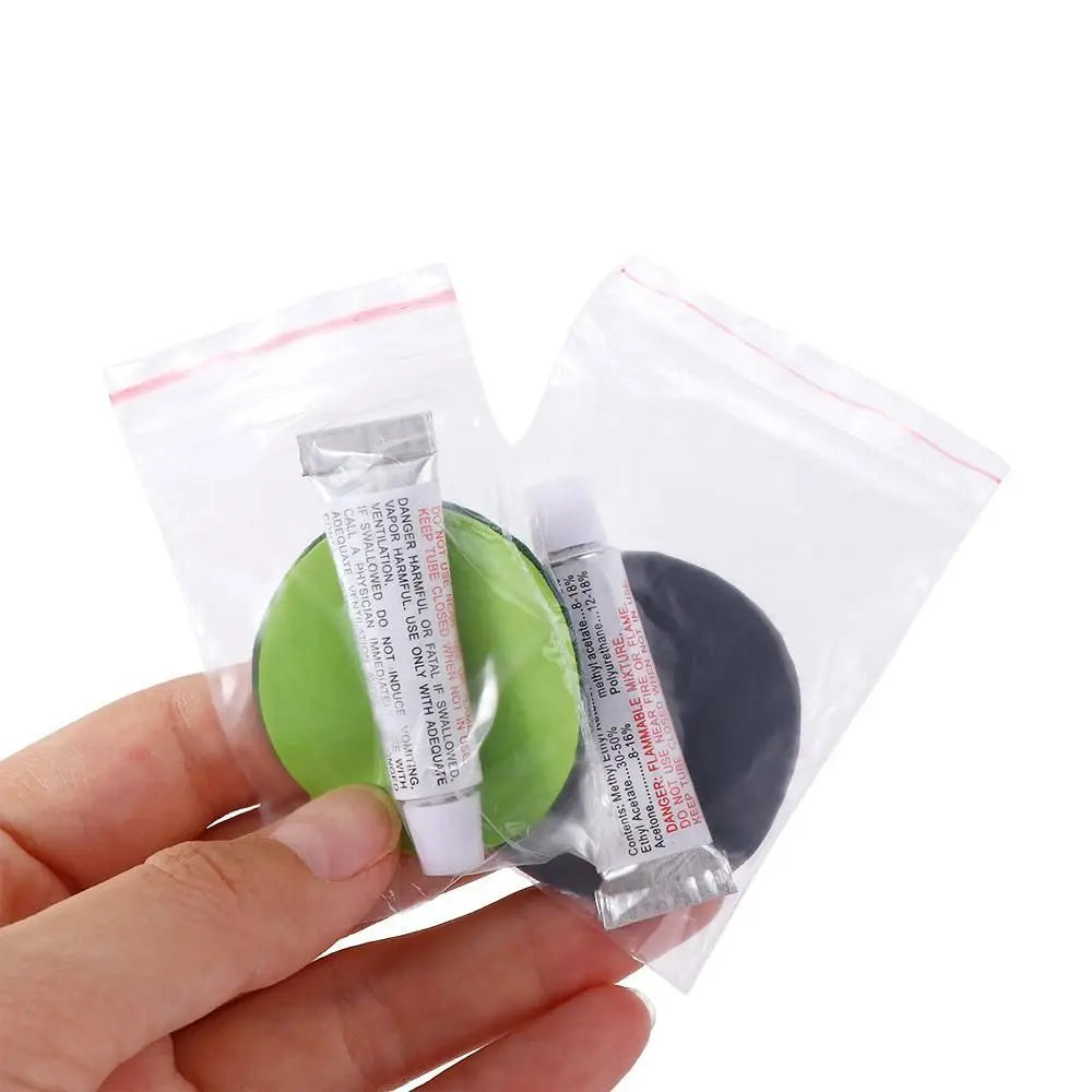 Luftmatratzen Reparaturset mit PVC-Folie und Kleber – clever-campen Ansicht 3