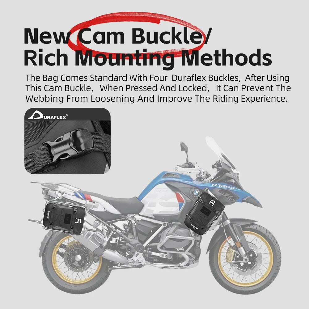 Rhinowalk 6L Motorrad Gepäcktasche mit wasserdichtem – clever-campen Ansicht 6