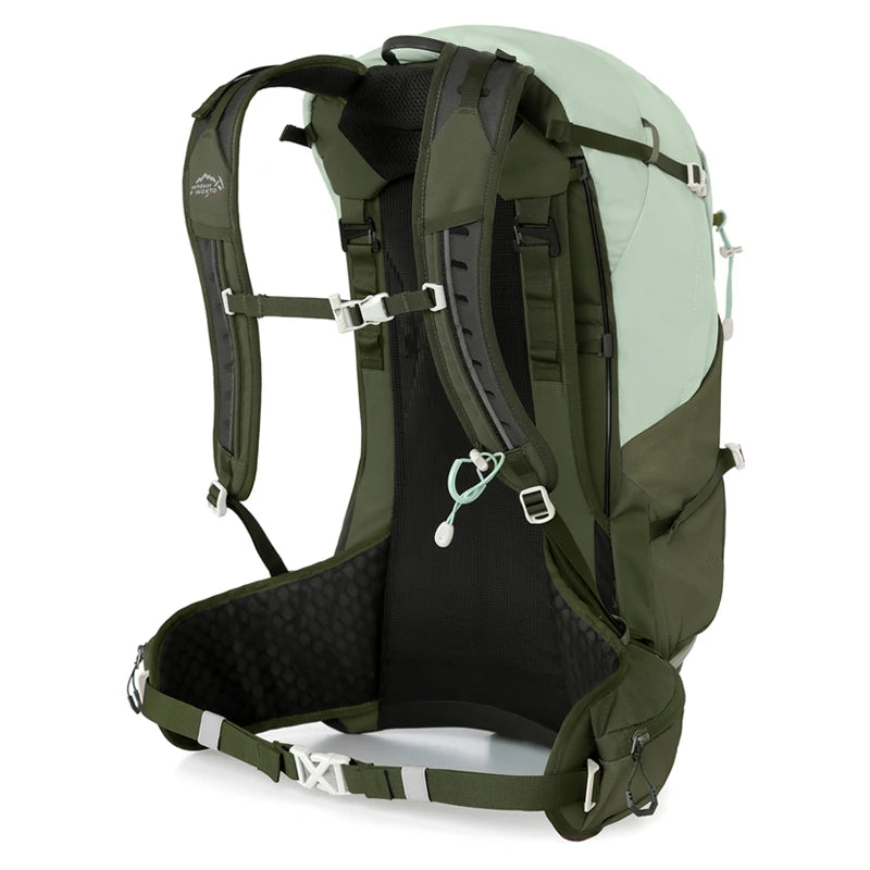 Wasserdichter Rucksack für Wanderungen mit Regenhülle – clever-campen Ansicht 5