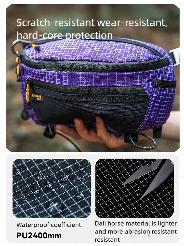 HIKEMAN Wasserdichte Tactical Hüfttasche für Wanderungen – clever-campen Ansicht 5