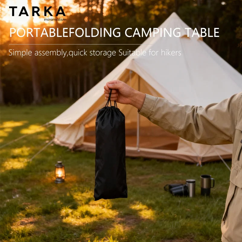 TARKA Ultraleichter Klapp-Camping Tisch aus Aluminium – clever-campen Ansicht 4