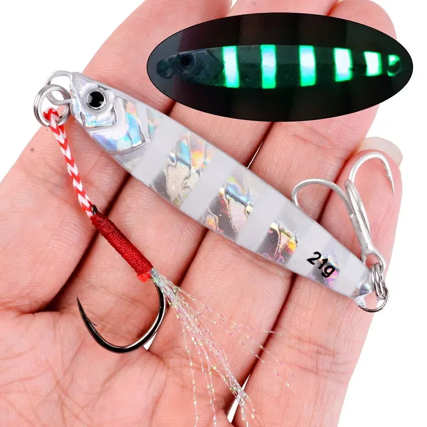 Metal Jig Angelköder 7g-40g für Salzwasserfischen – clever-campen Ansicht 6