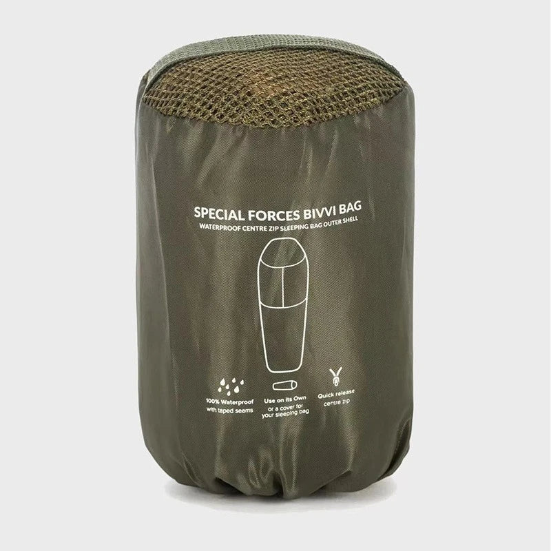 Wasserdichter Bivvy Tasche Schlafsack für Camping – clever-campen Ansicht 5