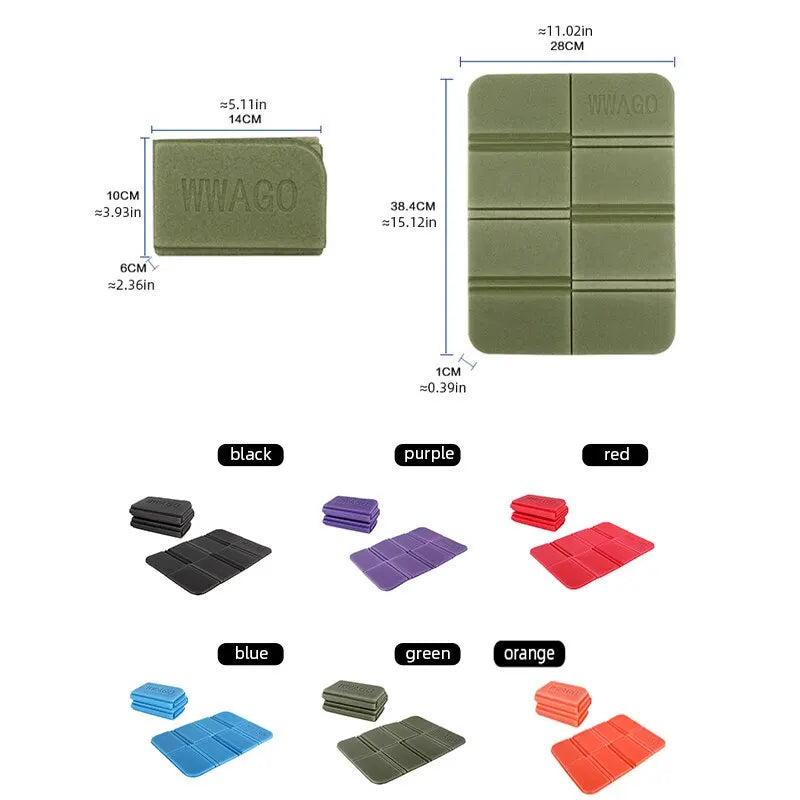 Faltbare Schaumstoffmatte für Camping und Outdoor – clever-campen Ansicht 6