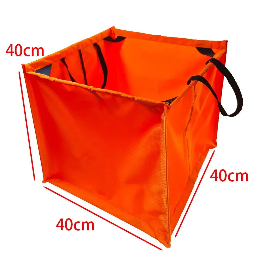 Faltbare Aufbewahrungstasche für Seile – 3 Farben – clever-campen Ansicht 3