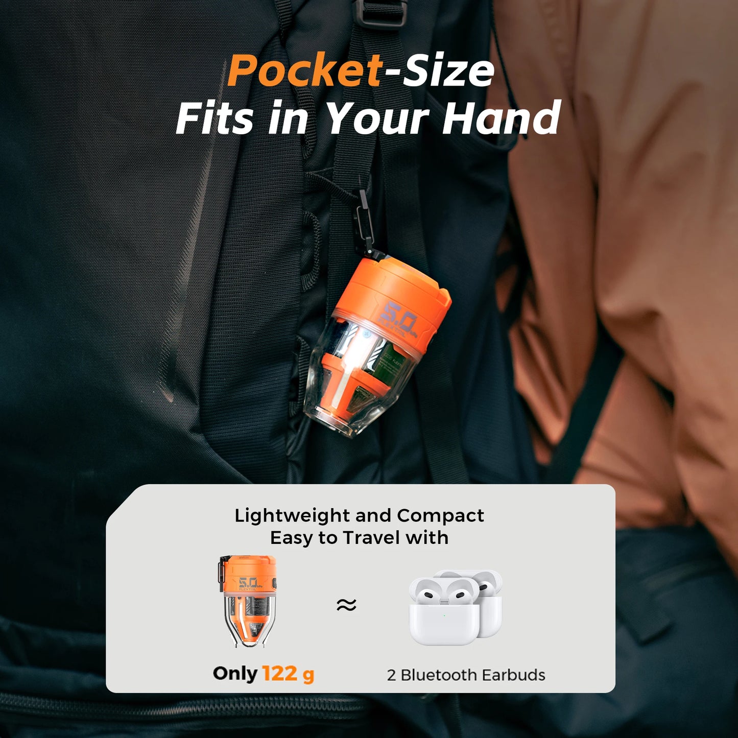 FLEXTAIL Elektrische Luftpumpe für Isomatten und Schlafsäcke – clever-campen Ansicht 3
