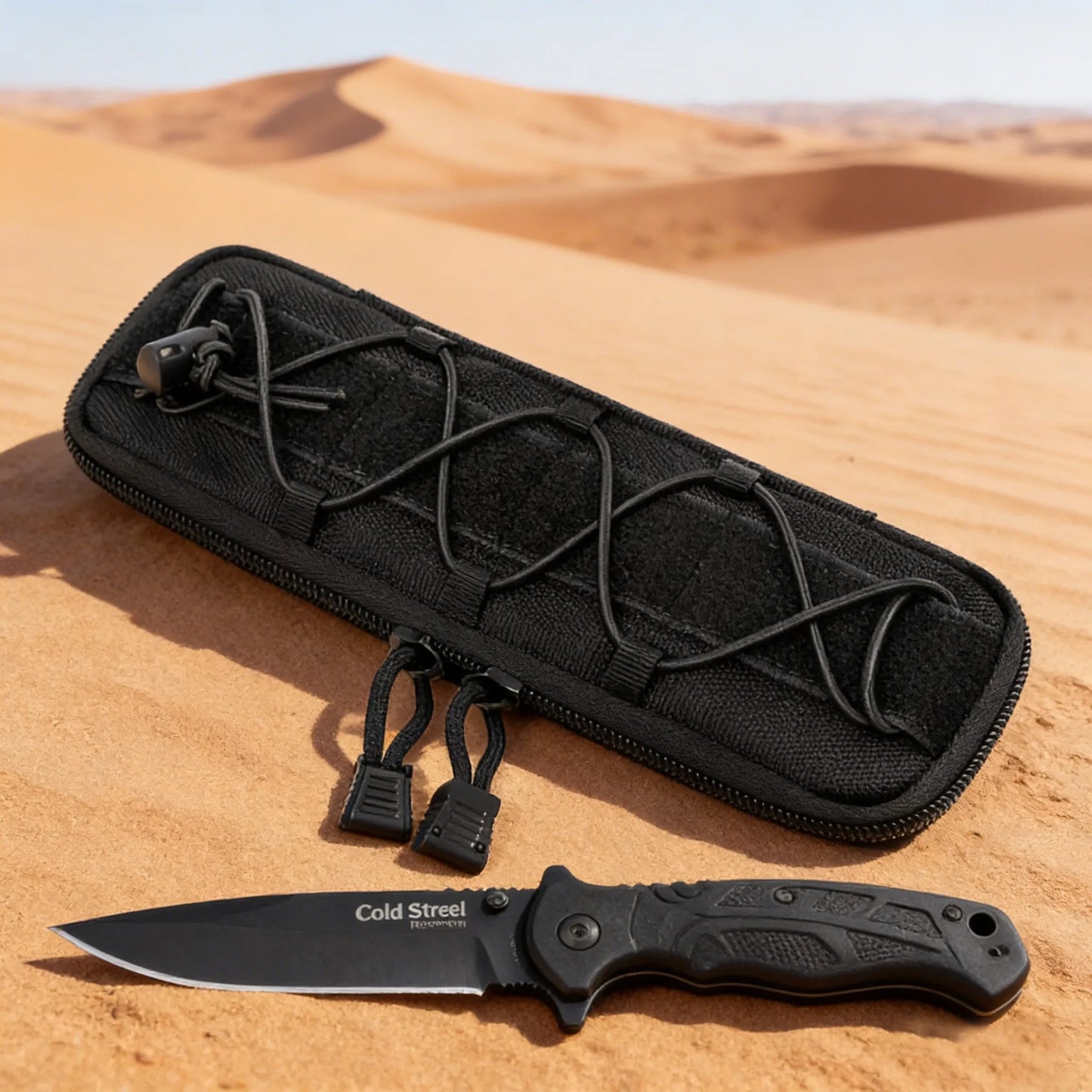 Taktische Molle Messer Tasche für EDC Werkzeuge – clever-campen Ansicht 5