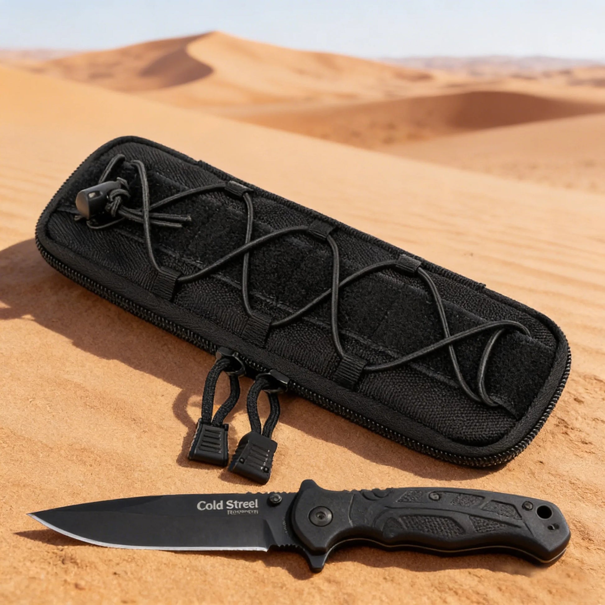 Taktische Molle Messer Tasche für EDC Werkzeuge – clever-campen Ansicht 5