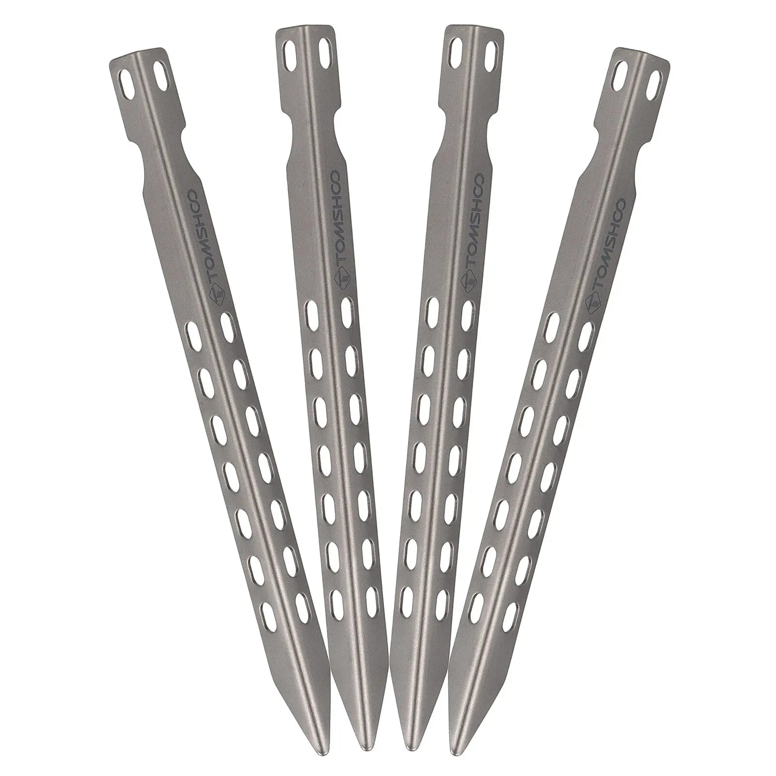 TOMSHOO 4/6 Pack 6.3 Zoll Camping Zeltspitzen Titan – clever-campen Ansicht 3
