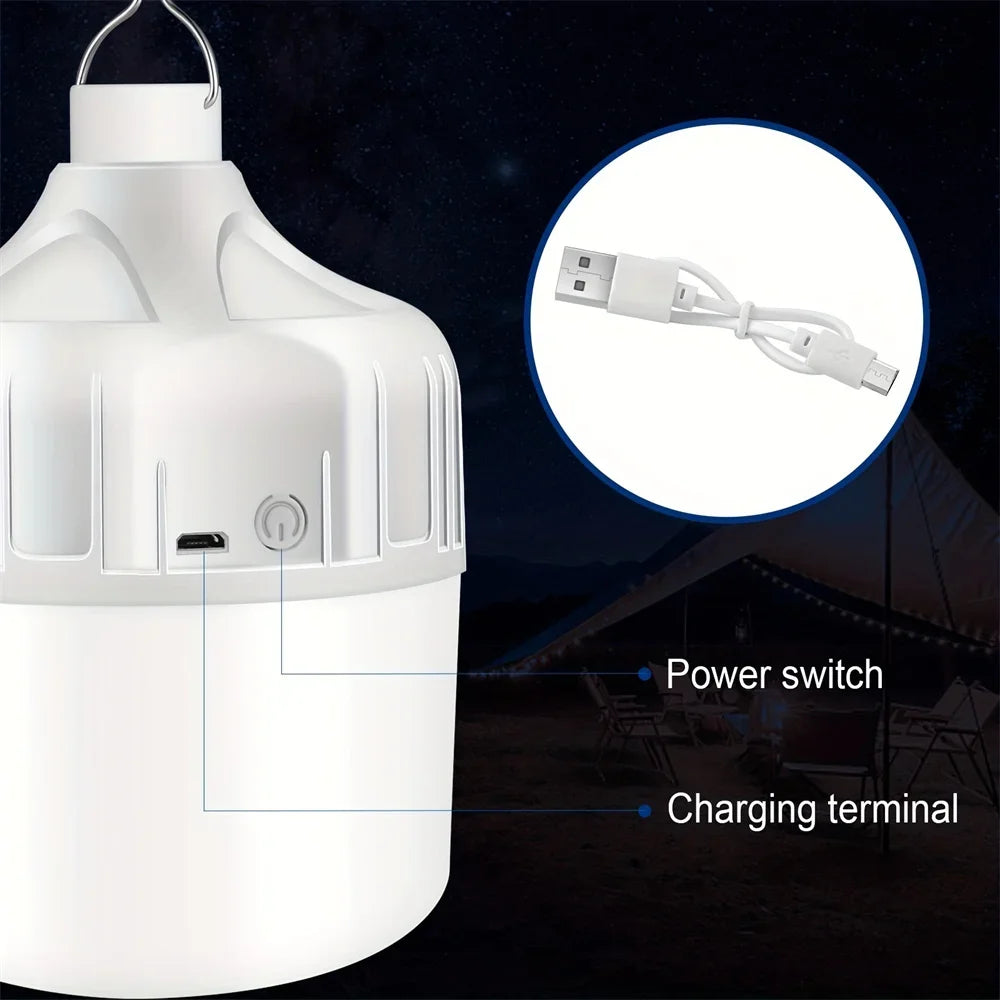 USB Wiederaufladbare LED Campinglampe – clever-campen Ansicht 5