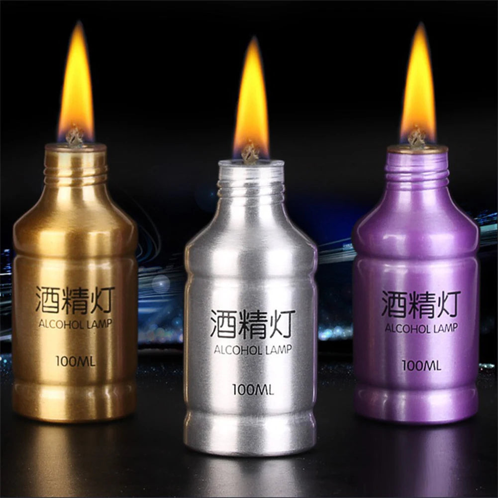 100ML Alkohol Lampe aus Aluminium für Outdoor Survival – clever-campen Ansicht 2