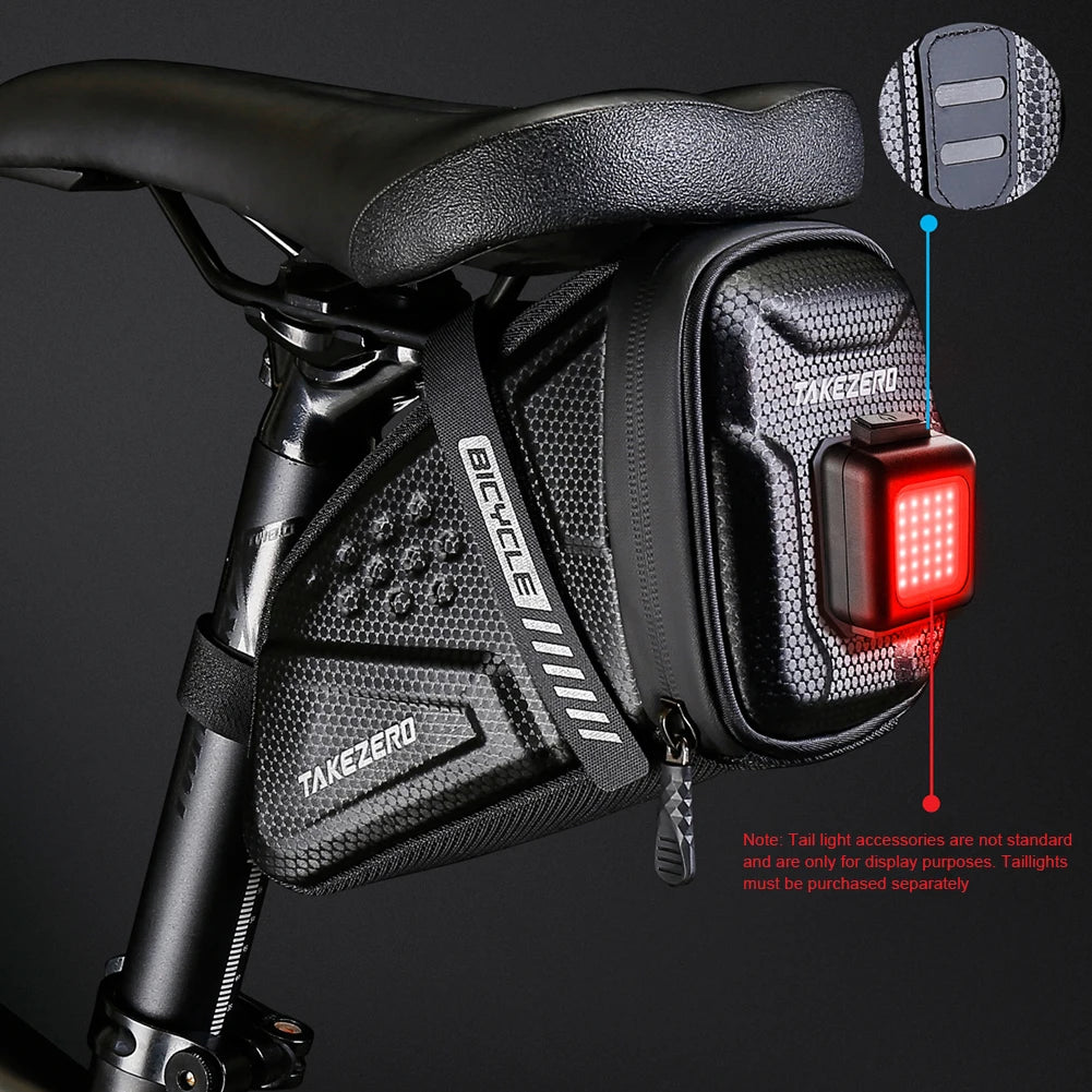 Velo-Satteltasche 1L – Robust & Reflektierend – clever-campen Ansicht 2
