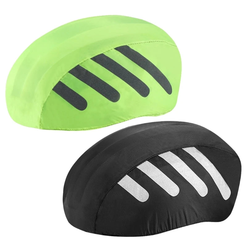 Wasserdichtes Fahrradhelm Überzug mit Reflektierenden – clever-campen Ansicht 2
