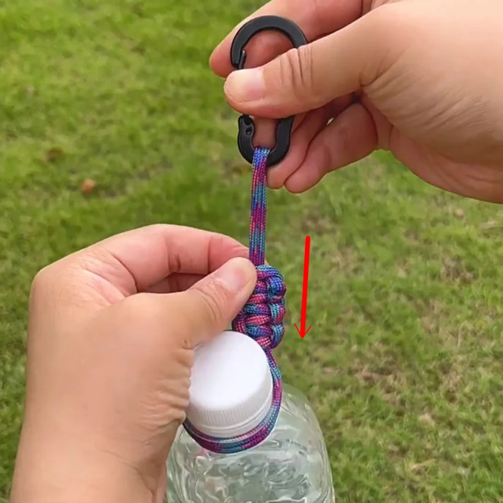 Wasserdichte Trinkflasche mit verstellbarem Tragegurt – clever-campen Ansicht 5
