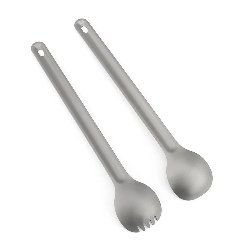 Titanium Langer Löffel für Outdoor und Camping – clever-campen Ansicht 2