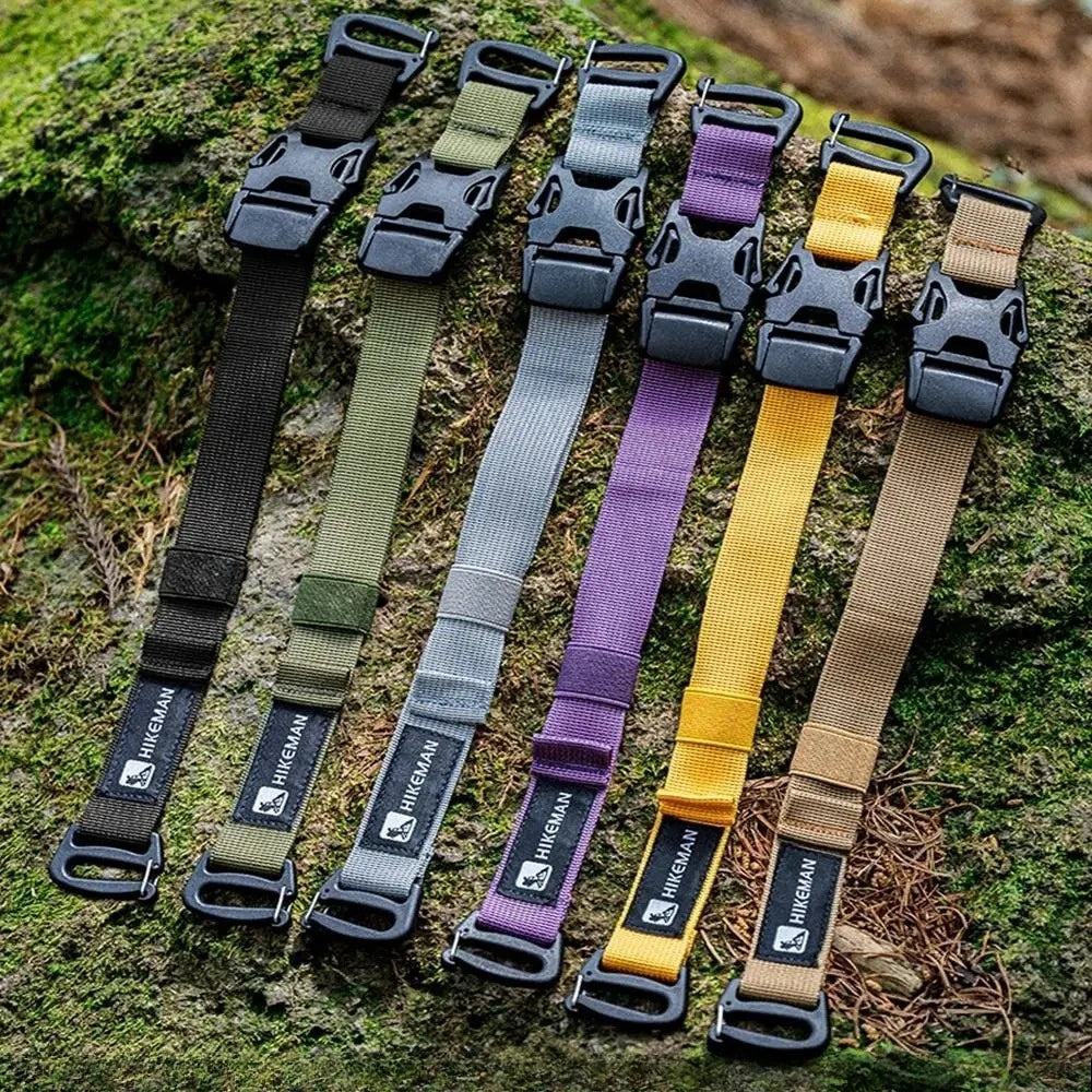 Verstellbare Gepäckgurte 18.5-49.5cm für Rucksäcke – clever-campen Ansicht 2