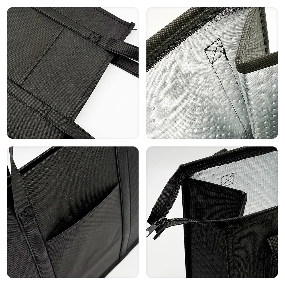 Grosse isolierte Kühltasche mit Reissverschluss für Angeln – clever-campen Ansicht 6