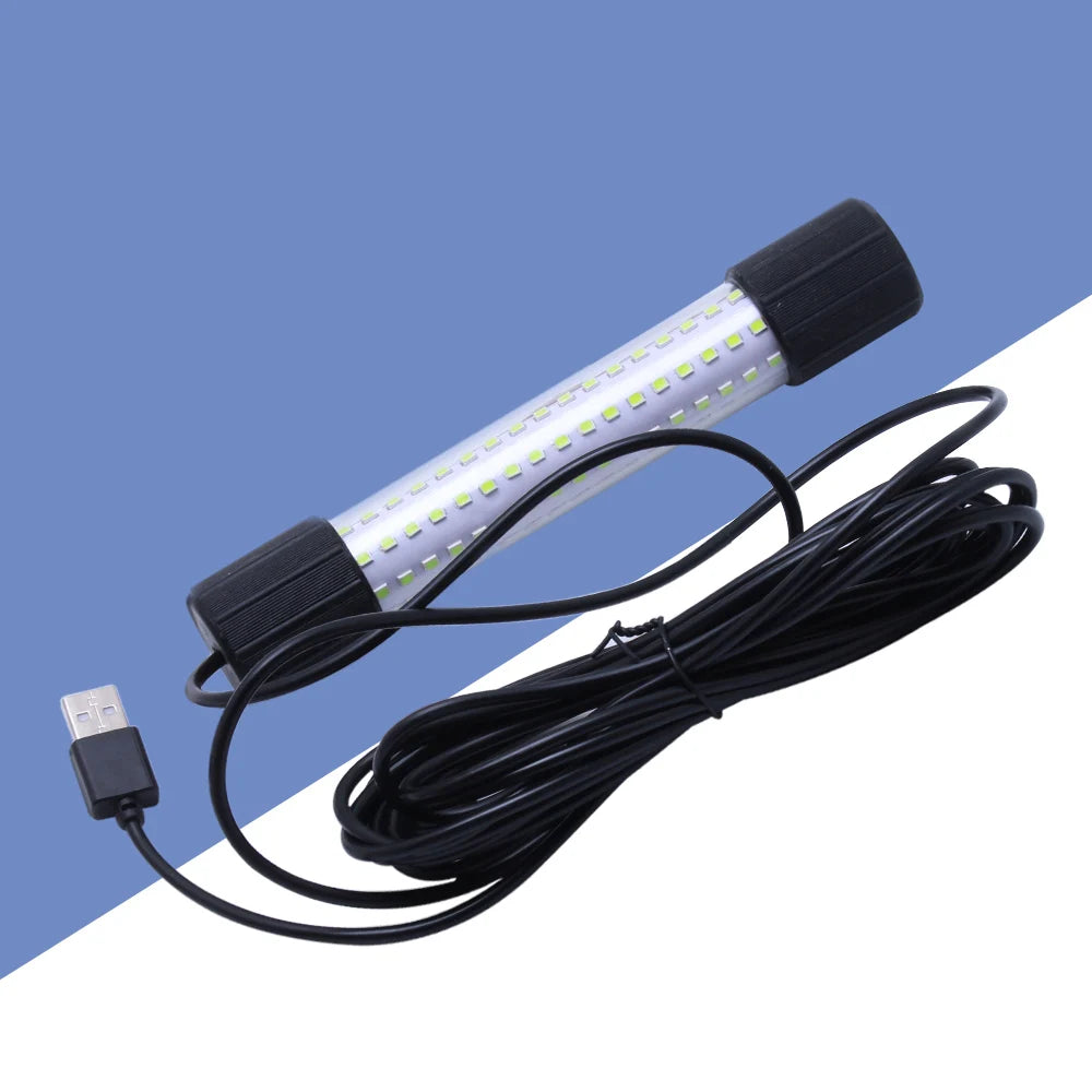 Unterwasser-LED-Angellampe, Mehrfarbig, tragbar, hohe – clever-campen Ansicht 3