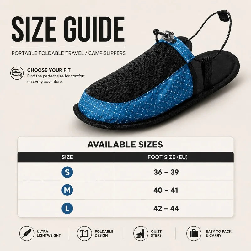 Ultraleichte Faltbare Campingschuhe für Strand & Outdoor – clever-campen Ansicht 2