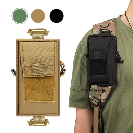 Praktische Schultertasche für Handy und Zubehör – clever-campen Ansicht 2