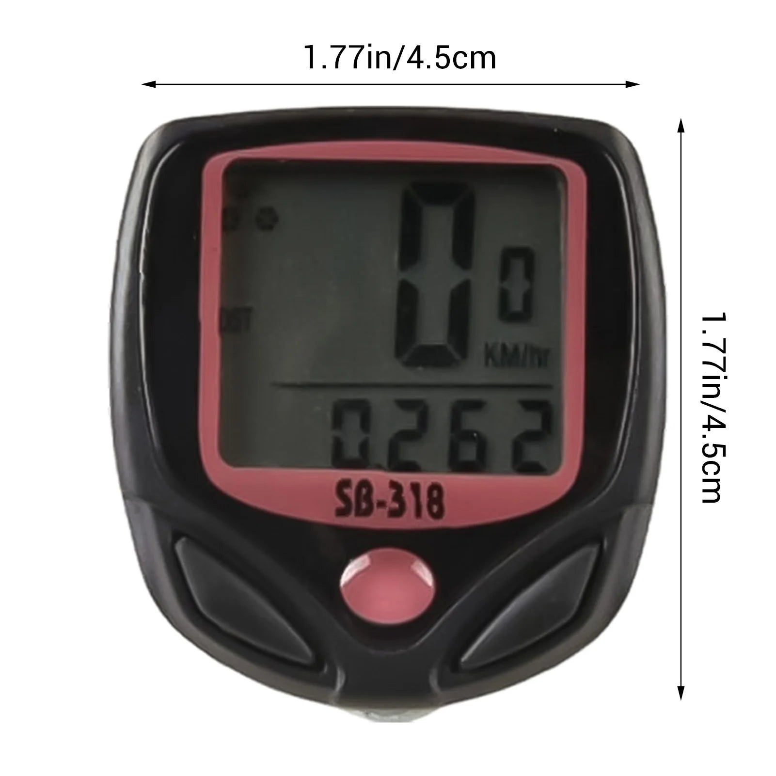 Wasserdichter Fahrradcomputer mit grossem Display – clever-campen Ansicht 3