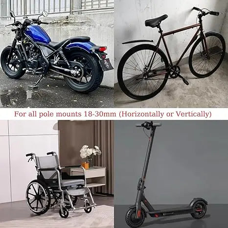 Universal Faltbarer Getränkehalter für Motorrad und Fahrrad – clever-campen Ansicht 4