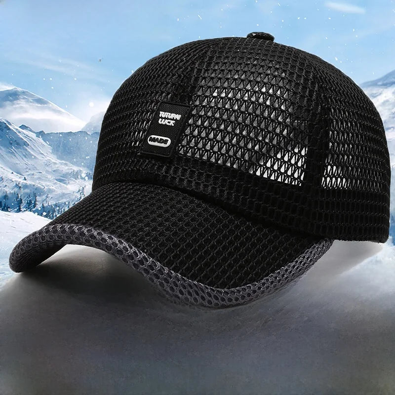 Atmungsaktive Baseballmütze mit UV-Schutz für Angler – clever-campen Ansicht 5