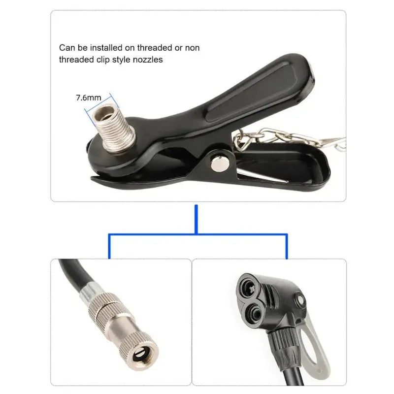 Fahrradventil Adapter für Luftpumpe – clever-campen Ansicht 4