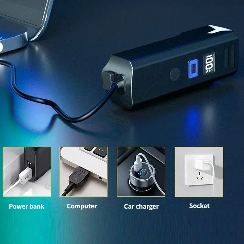 Multifunktionale Fahrradlampe Halterung 360° drehbar – – clever-campen Ansicht 4