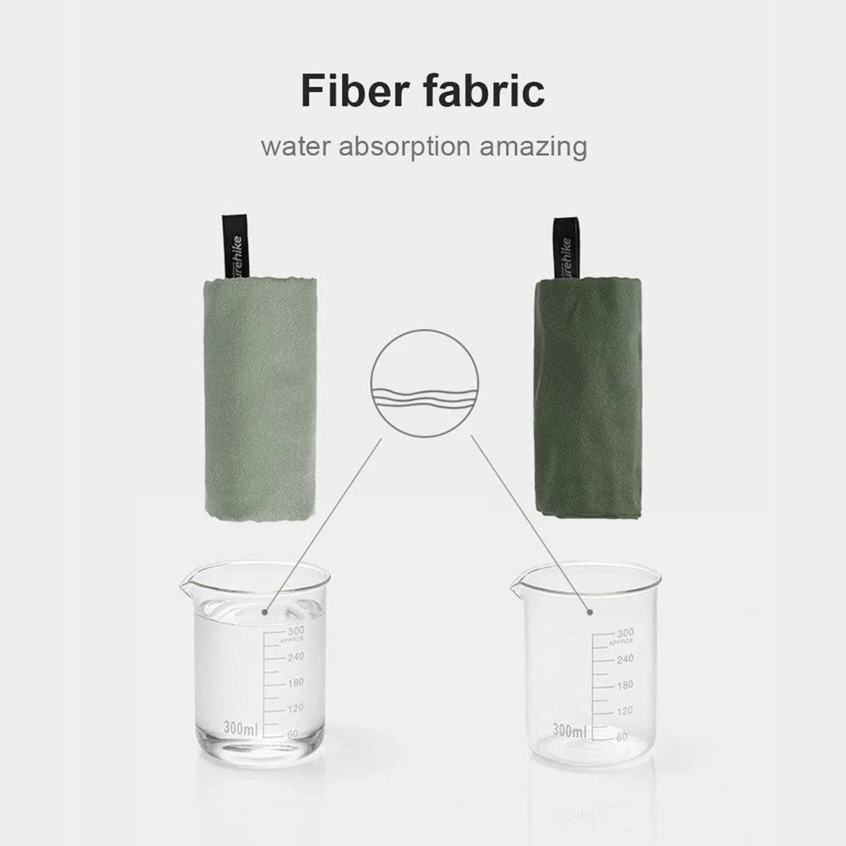Naturehike Mikrofaser Handtuch für Strand & Outdoor – clever-campen Ansicht 4