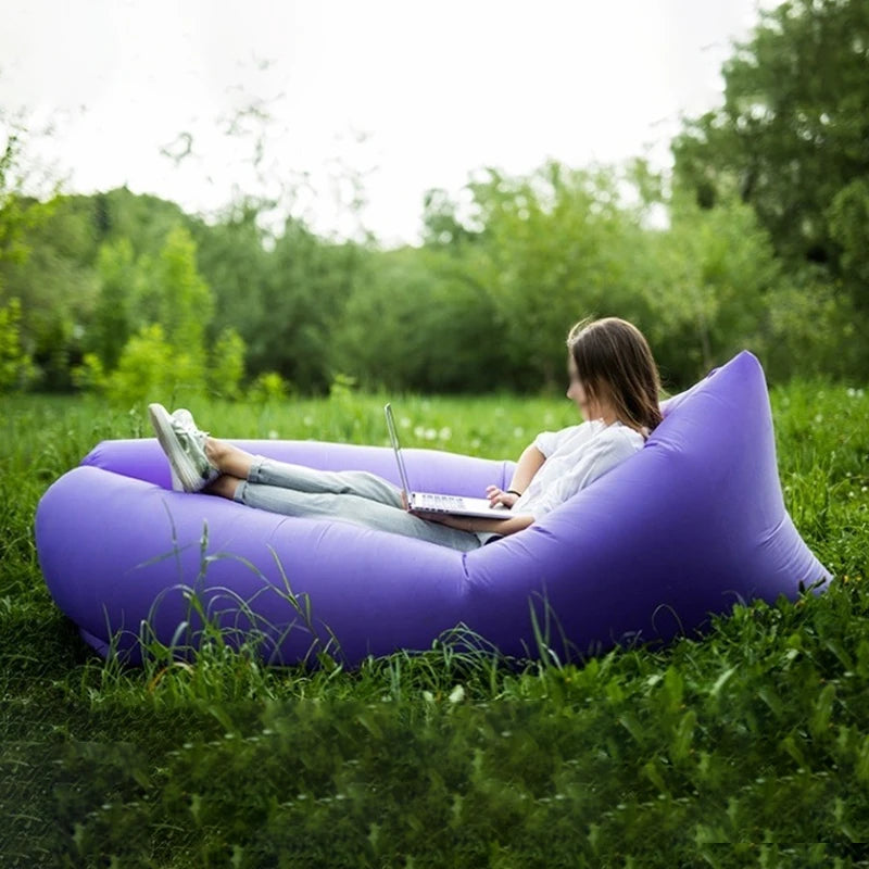 Aufblasbares Sofa für Outdoor und Camping – clever-campen Ansicht 6