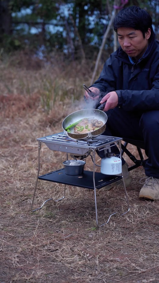 Campingmoons Edelstahl Kochplatte für Camping – clever-campen Ansicht 3