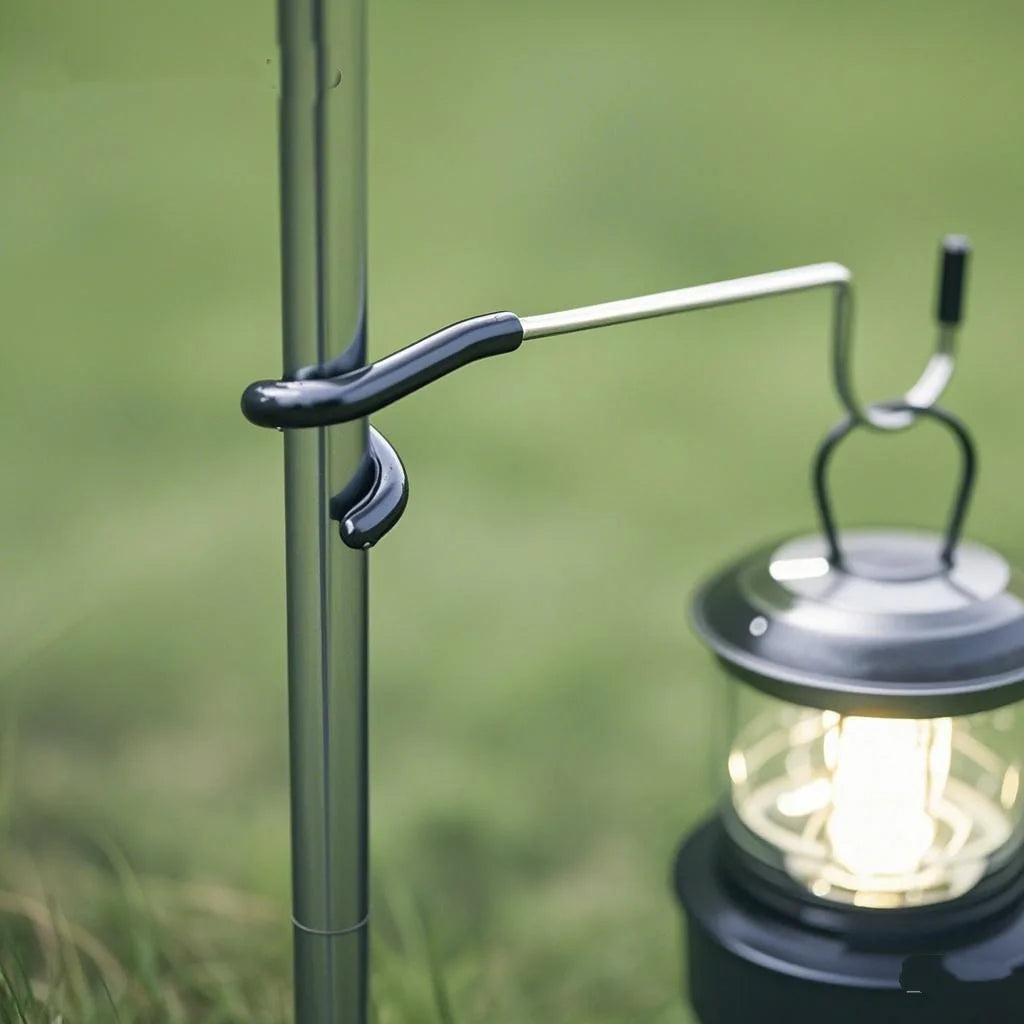Edelstahl Haken für Zeltlampe – Tragbar & Robust – clever-campen Ansicht 4
