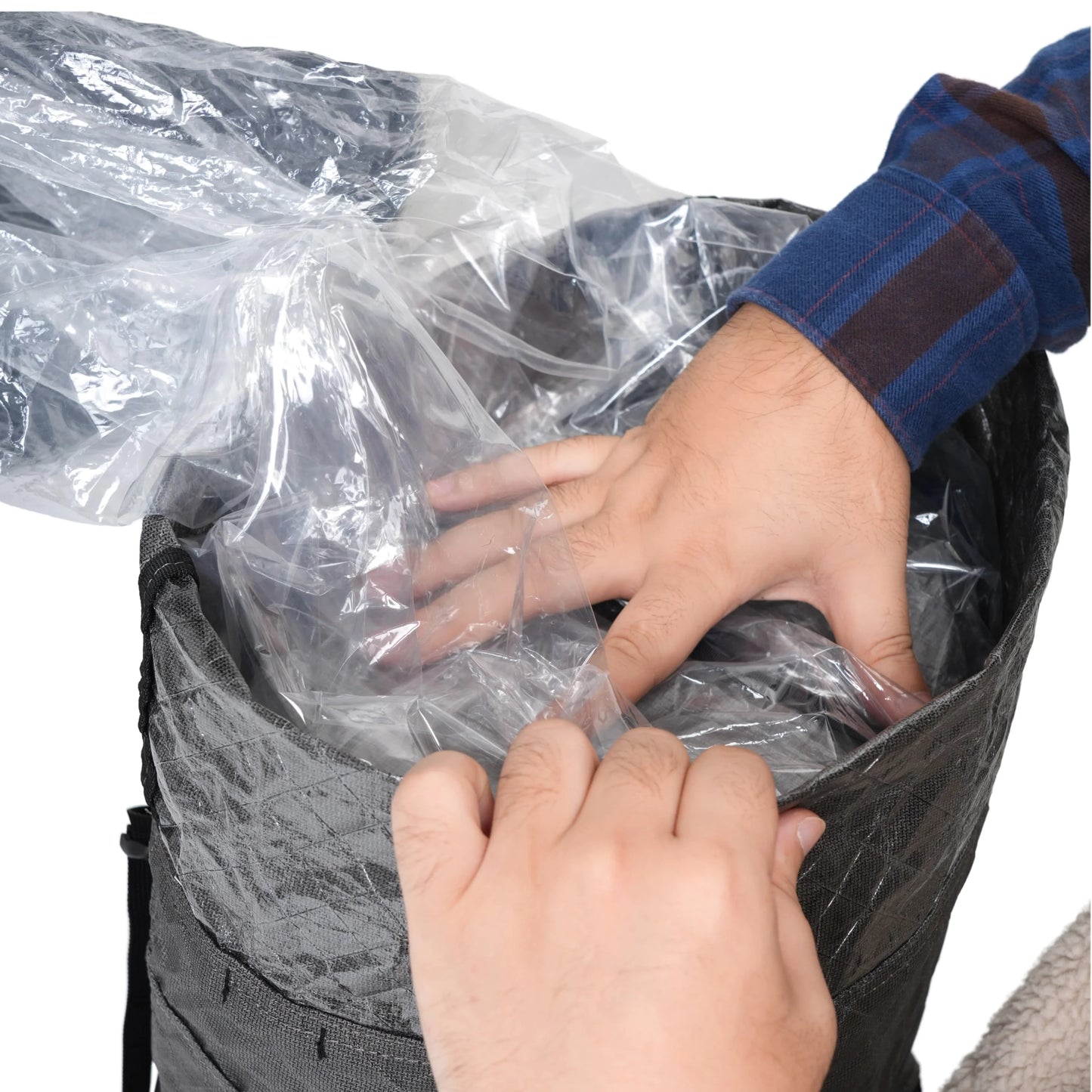 Ultraleichter Packliner aus Polypropylen für Rucksäcke – clever-campen Ansicht 5