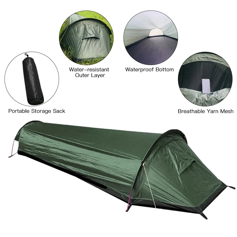 Ultraleichtes 1-Personen-Zelt für Trekking & Camping – clever-campen Ansicht 6