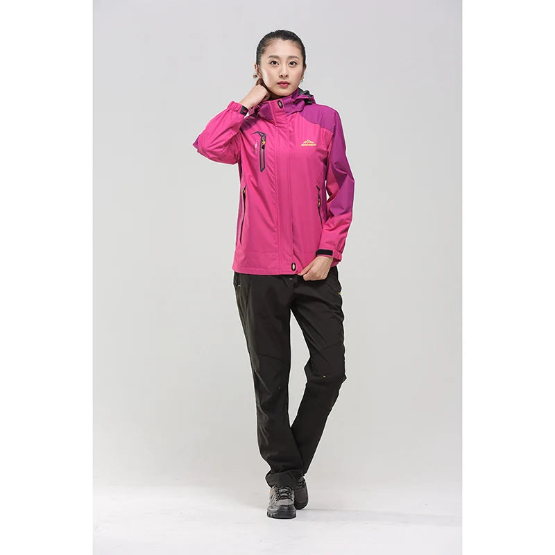 Damen Outdoor Jacke – Winddicht & Wasserabweisend – clever-campen Ansicht 5