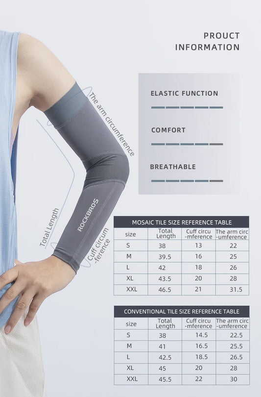 Schutzsleeve für Arme bei Wanderungen – clever-campen Ansicht 6