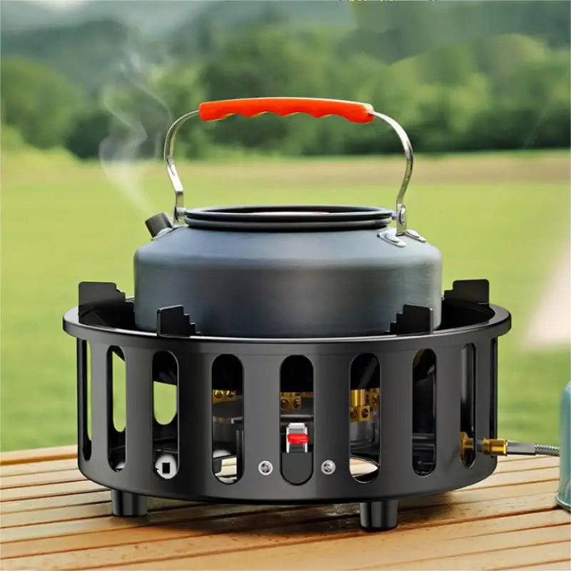 7-Core Campingkocher mit elektronischer Zündung – clever-campen Ansicht 4