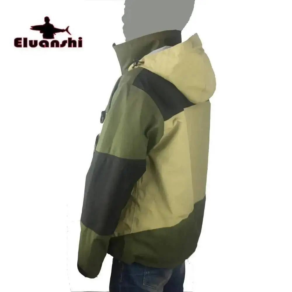 Wasserdichte Fliegenfisch-Jacke für Angeln – clever-campen Ansicht 4