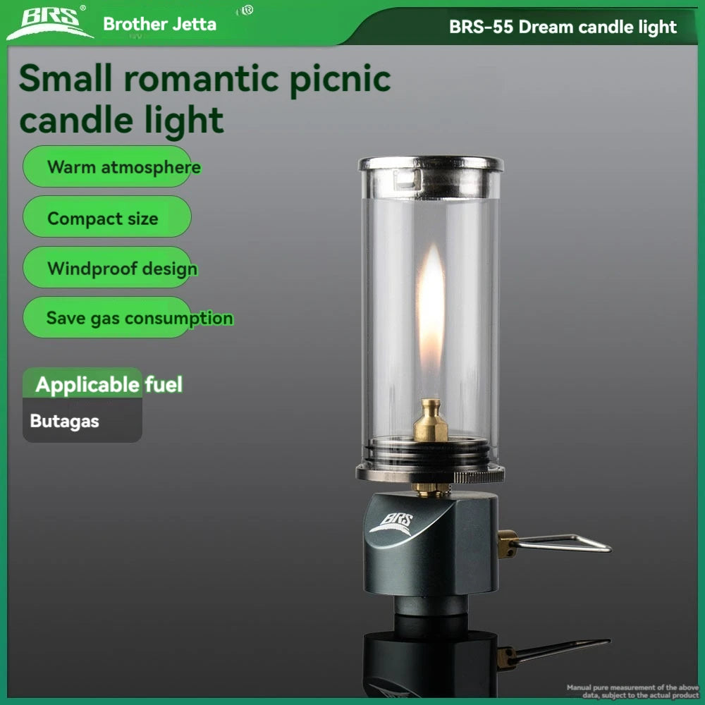Windfester Campingkocher mit Kerzenlichtfunktion – clever-campen Ansicht 2