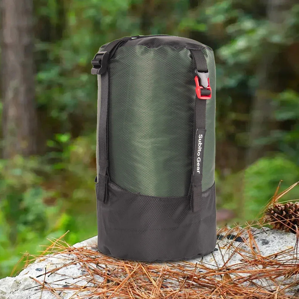 Wasserdichter Schlafsack Kompressionssack für Camping – clever-campen Ansicht 4