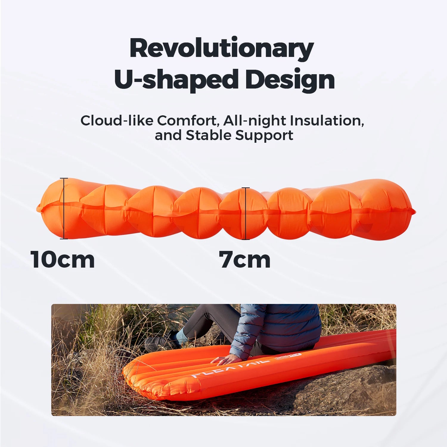 FLEXTAIL ZERO Isomatte 196cm - Ultraleichte Schlafmatte – clever-campen Ansicht 6